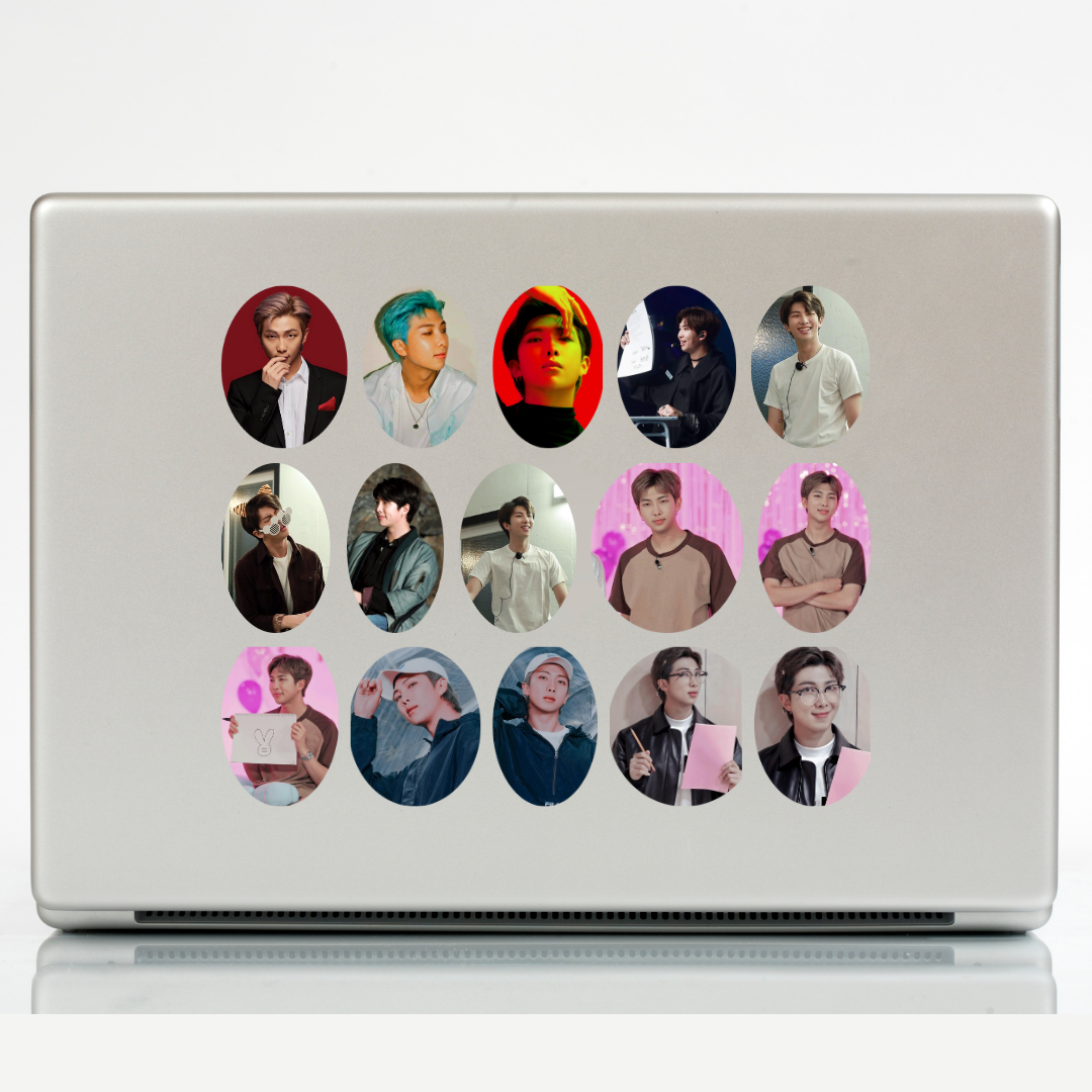 32 Adet KPOP BTS RM Sticker Seti-BTS Etiket Seti