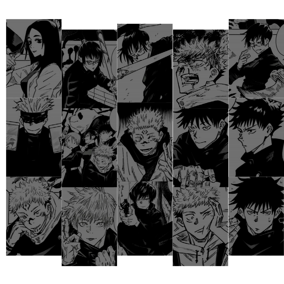 Orora Jujutsu Kaisen Manga Duvar Kağıdı Seti-Poster