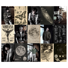 Orora BTS KPOP Fairygrunge Poster Duvar Kağıdı Seti