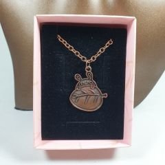 Orora Bronz/Bakır Renk 30mm Anime Totoro Figürlü Kolye