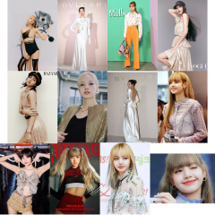 KPOP Blackpink Lisa Poster Seti-Dekor- 12 Adet