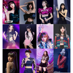 KPOP Blackpink Lisa Poster Seti-Dekor- 12 Adet