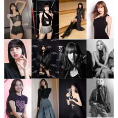 KPOP Blackpink Lisa Poster Seti-Dekor- 12 Adet