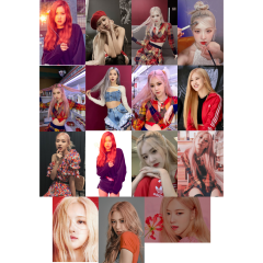 KPOP Blackpink Rose Poster Seti-Dekor