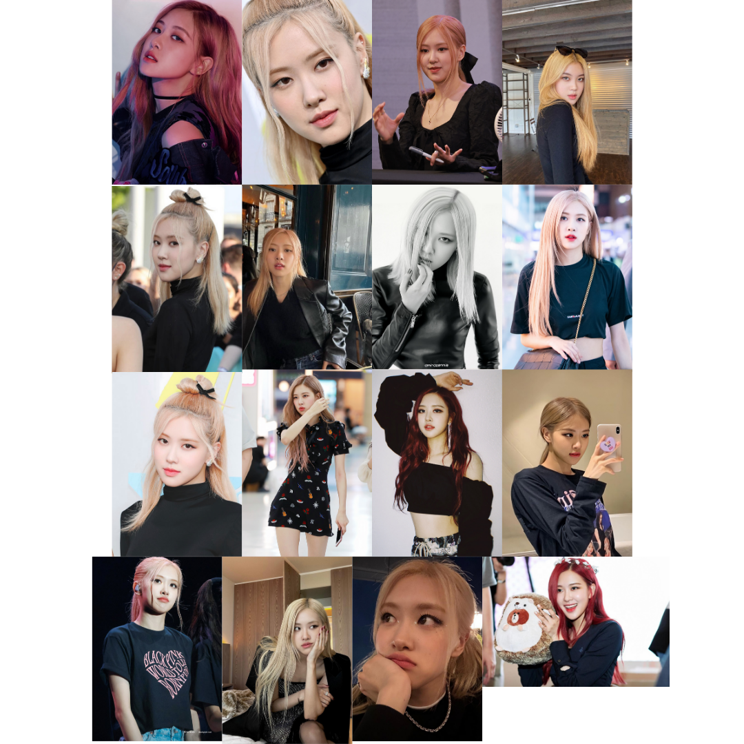 KPOP Blackpink Rose Poster Seti-Dekor