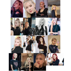 KPOP Blackpink Rose Poster Seti-Dekor