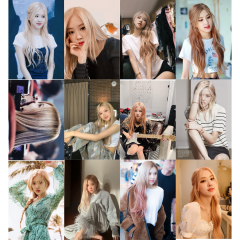 KPOP Blackpink Rose Poster Seti-Dekor