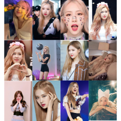 KPOP Blackpink Rose Poster Seti-Dekor