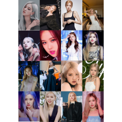 KPOP Blackpink Rose Poster Seti-Dekor