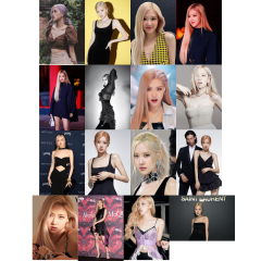 KPOP Blackpink Rose Poster Seti-Dekor