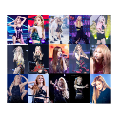 KPOP Blackpink Rose Poster Seti-Dekor