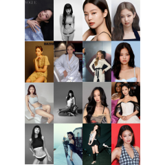 KPOP Blackpink Jennie Poster Seti- 16 Adet-A5