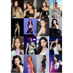 KPOP Blackpink Jennie Poster Seti- 16 Adet-A5
