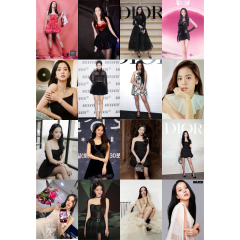 KPOP Blackpink Jisoo Poster Seti- 16 Adet-A5
