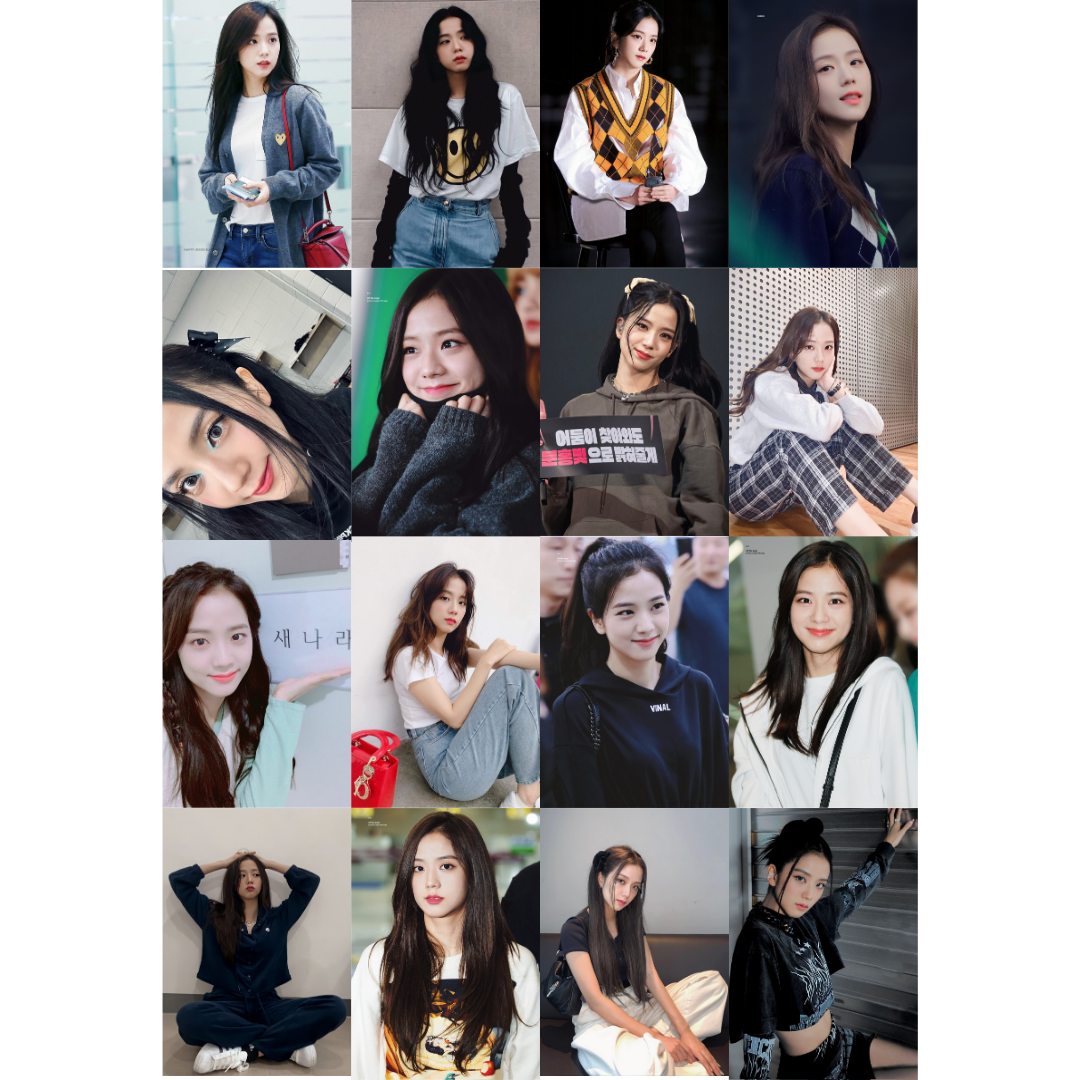 KPOP Blackpink Jisoo Poster Seti- 16 Adet-A5