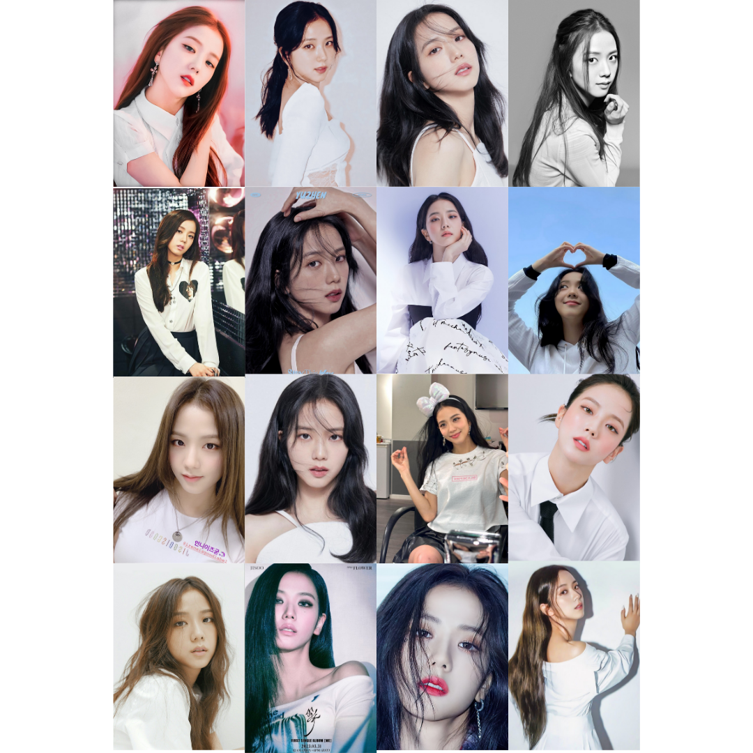 KPOP Blackpink Jisoo Poster Seti- 16 Adet-A5