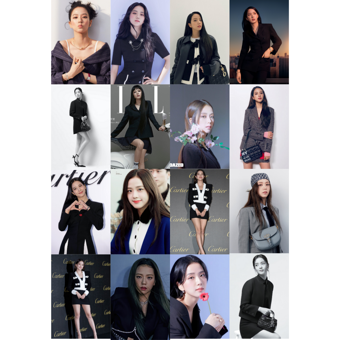 KPOP Blackpink Jisoo Poster Seti- 16 Adet-A5