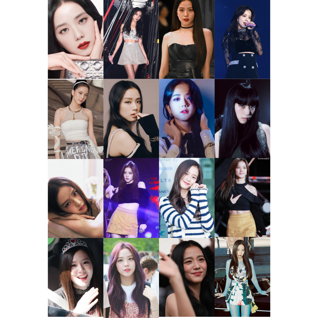 KPOP Blackpink Jisoo Poster Seti- 16 Adet-A5