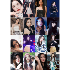 KPOP Blackpink Jisoo Poster Seti- 16 Adet-A5
