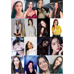 KPOP Blackpink Jisoo Poster Seti- 16 Adet-A5