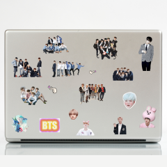 43 Adet KPOP BTS Sticker Seti-BTS Etiket Seti
