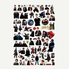 73 Adet Harry Potter Sticker Seti-HP Etiket Seti