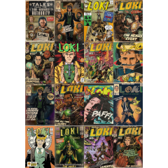 Marvel Loki Poster Seti- 16 Adet-A5