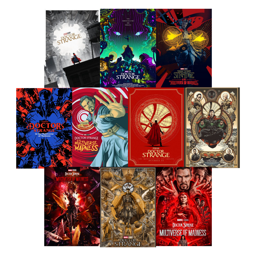 Doctor Strange Poster Seti- 10 Adet-A5