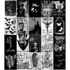Punk Gotik Poster Seti- 20 Adet-A5