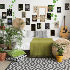 Fairygrunge Uzay Galaksi Poster Seti- 20 Adet-A5