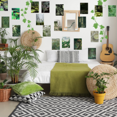Cottagecore Greencore Art Poster Seti- 20 Adet-A5