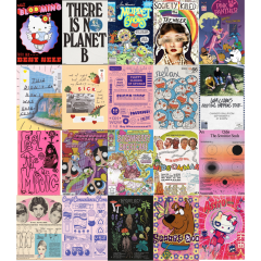 Pop Rock Art Poster Seti- 20 Adet-A5