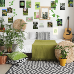 Cottagecore Greencore Art Poster Seti- 20 Adet-A5
