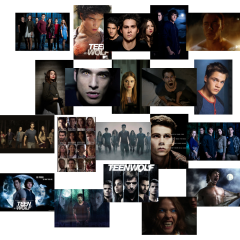 Teen Wolf-Kurtlar, Vampirler Poster Seti-20 Adet- A5