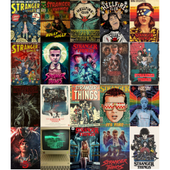 Stranger Things-Stranger Tales-Netflix Poster Seti-20 Adet-A5