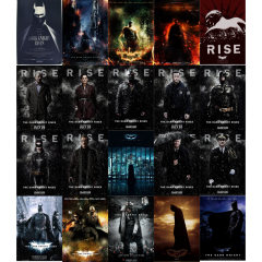 Dark Batman Rise Poster Seti- 20 Adet-A5