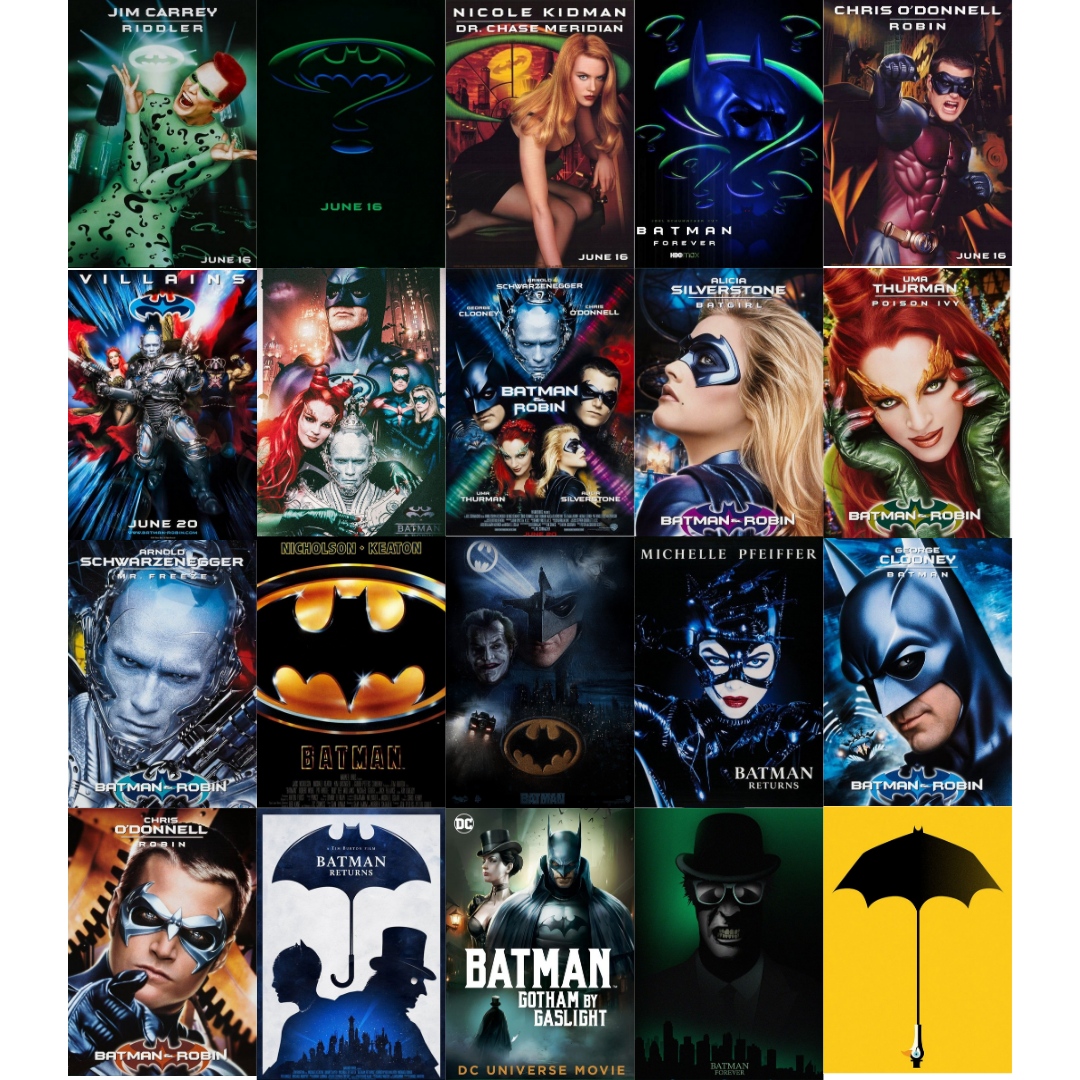 The Batman Poster Seti- 20 Adet-A5