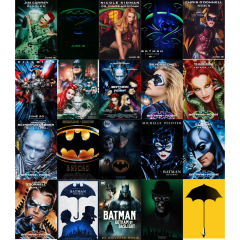 The Batman Poster Seti- 20 Adet-A5