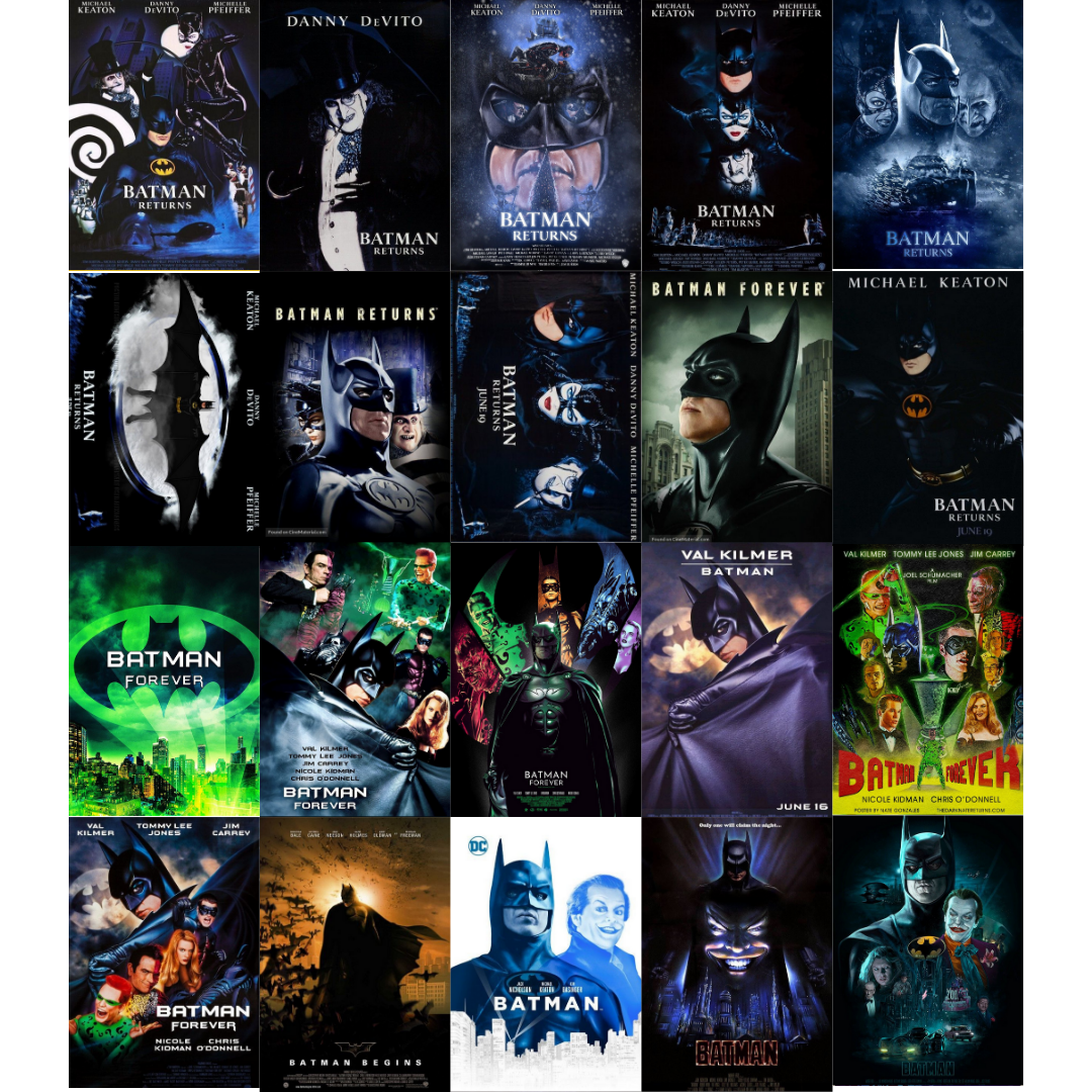 The Batman Poster Seti- 20 Adet-A5