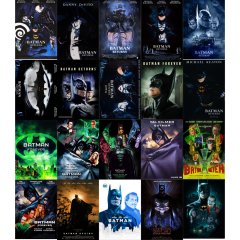 The Batman Poster Seti- 20 Adet-A5