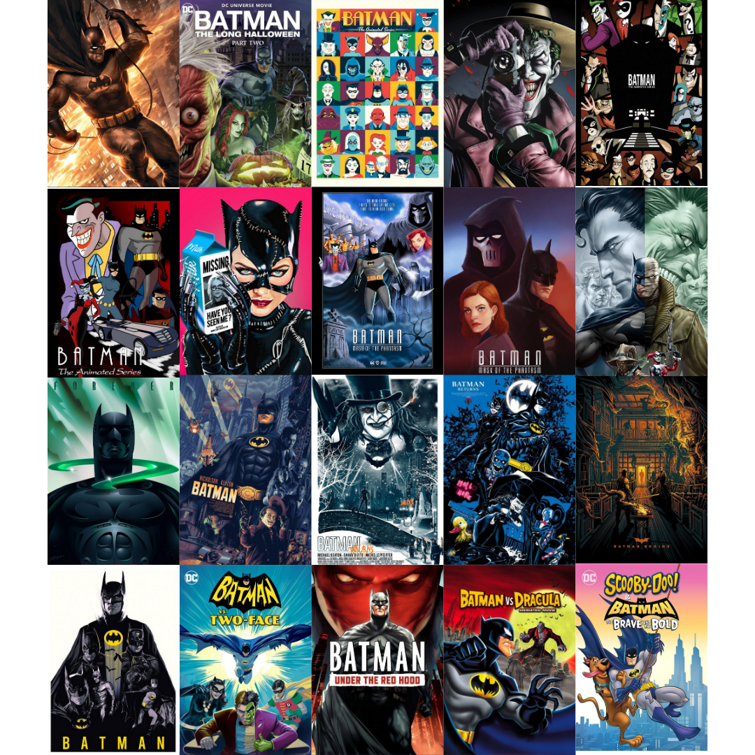 The Batman Poster Seti- 20 Adet-A5