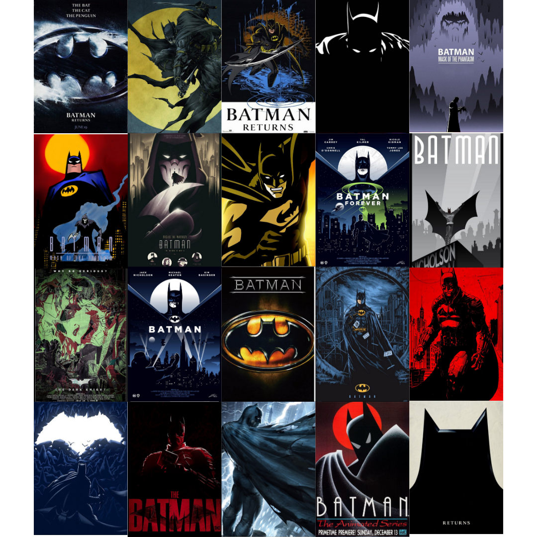 The Batman Poster Seti- 20 Adet-A5