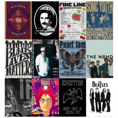 Orora Rock Pop Poster Duvar Kağıdı Seti