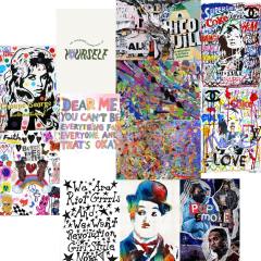 Orora Colorful Soft Poster Duvar Kağıdı Seti