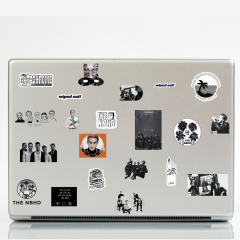 45\'li The Neighbourhood NBHD Rock Pop Indie Sticker Etiket Seti