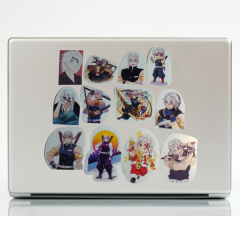 38\'li Uzui Tengen Demon Slayer Anime Sticker Etiket Seti