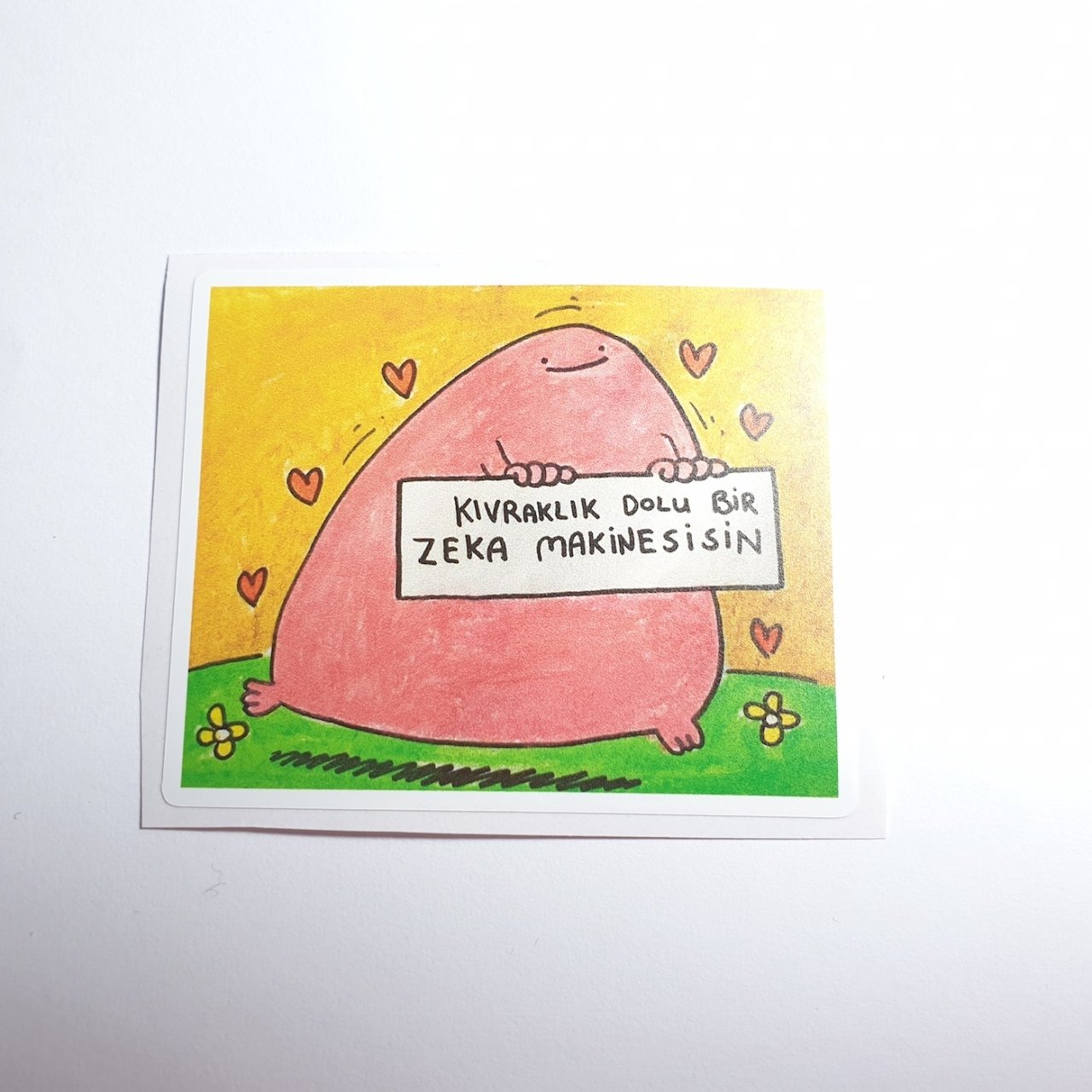 Kıvraklık Dolu Sticker