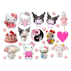 44\'lü Hello Kitty Cute Sticker Etiket Seti