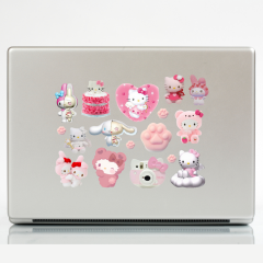 44\'lü Hello Kitty Cute Sticker Etiket Seti