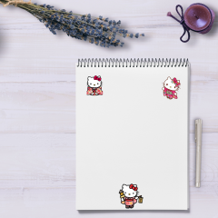47\'li Hello Kitty Sticker,  Cute Sticker Etiket Seti